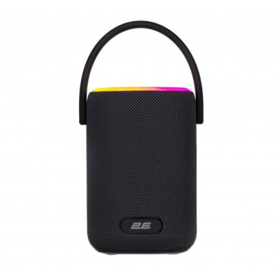 Акустическая система 2E SoundXDrum TWS, MP3, Wireless, Waterproof Black Акустическая система 2E SoundXDrum TWS, MP3, Wireless, Waterproof Black