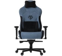 Игровое кресло Anda Seat T-Pro 2, Льняная ткань EverSoft™, 4D-подлокотники, Синий/Черный, AD12XLLA-01-SB-F