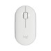 Беспроводная мышь Logitech M350 Pebble Bluetooth Mouse, Off-White