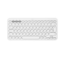 Клавиатура Logitech K380 multi-device bluetooth keyboard, Off-white