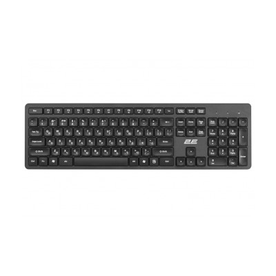 Беспроводная клавиатура 2E KS260 WL BT Black EN/UA