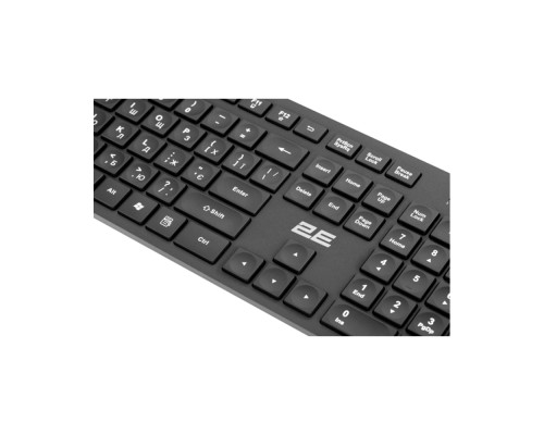 Беспроводная клавиатура 2E KS260 WL BT Black EN/UA