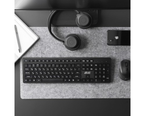 Беспроводная клавиатура 2E KS260 WL BT Black EN/UA