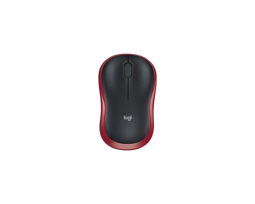 Беспроводная мышь Logitech M185 Wireless Mouse Red