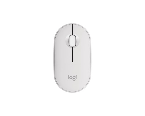 Беспроводная мышь Logitech Pebble Mouse 2 M350s Tonal White