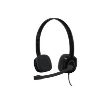 Проводные наушники Logitech H151 Corded Stereo Headset, Black