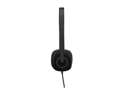 Проводные наушники Logitech H151 Corded Stereo Headset, Black