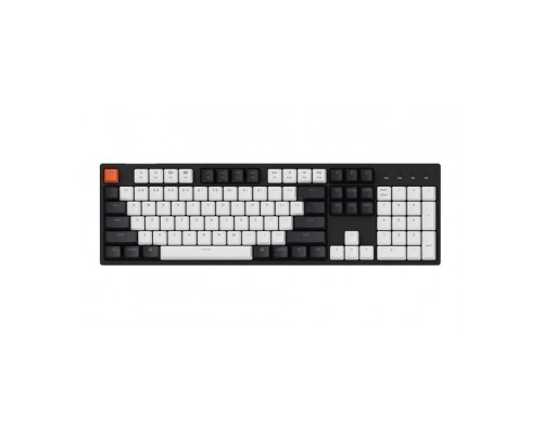 Клавиатура Keychron C2 104 Key Gateron G pro Brown USB White Led, Black