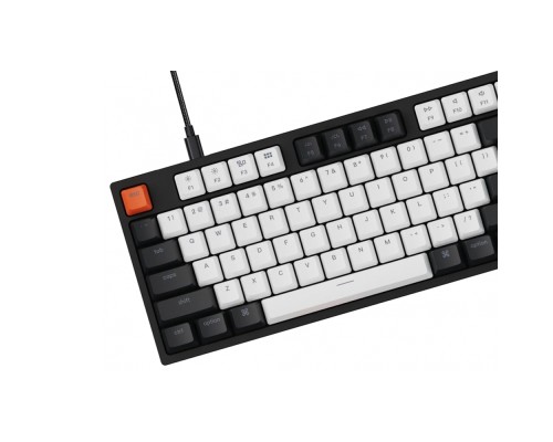 Клавиатура Keychron C2 104 Key Gateron G pro Brown USB White Led, Black