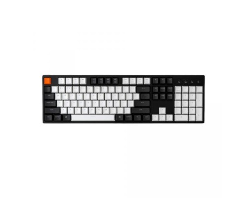 Клавиатура Keychron C2 104 Key Gateron G pro Red USB White Led, Black
