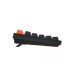 Клавиатура Keychron C2 104 Key Gateron G pro Red USB White Led, Black