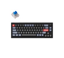 Клавиатура Keychron V2 68 Key QMK Keychron K PRO Blue Hot-Swap RGB Knob Carbon, Black