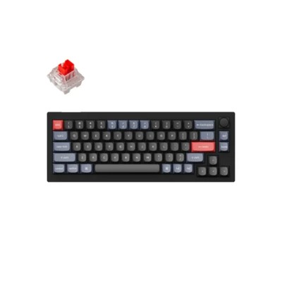 Клавиатура Keychron V2 68 Key QMK Keychron K PRO Red Hot-Swap RGB Knob Carbon Black