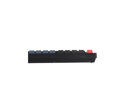 Клавиатура Keychron V1 ANSI 75% 84 Key Frosted Black Full Assembled Brown Switch RGB HotSwap Gateron G pro Mechanical Wired Normal Profile QMK Custom Keyboard