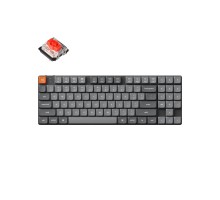 Механическая клавиатура Keychron K13 MAX 90Key, K pro Red, WL/BT/USB-A, Hot-swap, QMK, EN/RU/UZ, RGB, Черный