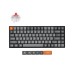 Механическая клавиатура Keychron K2 MAX 84Key, K super Red, WL/BT/USB-A, QMK, EN/RU/UZ, RGB, Черный
