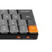 Механическая клавиатура Keychron K2 MAX 84Key, K super Red, WL/BT/USB-A, QMK, EN/RU/UZ, White Led, Черный