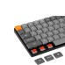 Механическая клавиатура Keychron K2 MAX 84Key, K super Red, WL/BT/USB-A, QMK, EN/RU/UZ, White Led, Черный