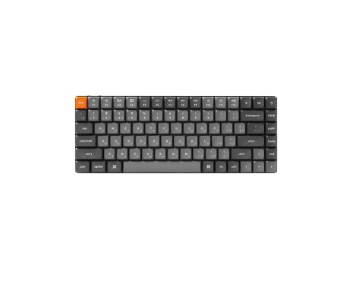 Механическая клавиатура Keychron K2 MAX 84Key, K super Red, WL/BT/USB-A, QMK, EN/RU/UZ, White Led, Черный