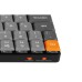 Механическая клавиатура Keychron K3 MAX 84Key, K pro Red, WL/BT/USB-A, QMK, EN/RU/UZ, RGB, Черный