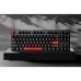 Механическая клавиатура Lemokey X1 87Key, Red, USB-A, QMK/VIA, EN/UZ/RU, Red led, Черный