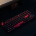 Механическая клавиатура Lemokey X1 87Key, Red, USB-A, QMK/VIA, EN/UZ/RU, Red led, Черный