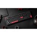 Механическая клавиатура  Lemokey X3 104Key, Brown, USB-A, QMK/VIA, EN/UZ/RU, Red Led, Черный