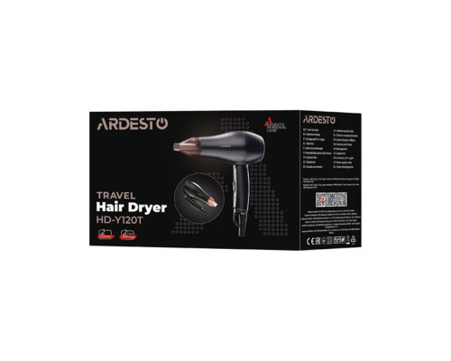 Фен Ardesto HD-Y120T Черный