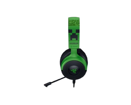 Игровая гарнитура Razer Kraken V4 X, 7.1, USB-A, 1.8м, RGB, Minecraft Ed 