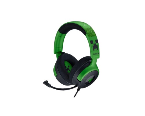 Игровая гарнитура Razer Kraken V4 X, 7.1, USB-A, 1.8м, RGB, Minecraft Ed 