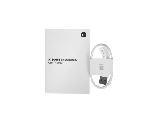Фитнес-браслет Xiaomi Smart Band 10 (Midnight Black / Glacier Silver) AMOLED 1.72", 5ATM, 21 день работы