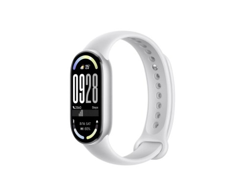 Фитнес-браслет Xiaomi Smart Band 10 (Midnight Black / Glacier Silver) AMOLED 1.72", 5ATM, 21 день работы