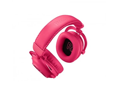 Игровые беспроводные наушники Logitech G PRO X2 LIGHTSPEED, Розовый