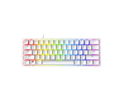 Клавиатура игровая Razer Huntsman Mini Mercury Ed. Red Switch USB RU RGB, White