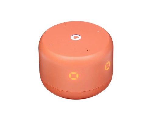 Умная колонка Яндекс Станция Лайт 2, с эмоциями и Алисой, Коралловый