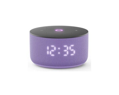 Акустическая система Yandex Яндекс станция Мини 3 с Алисей на YaGPT, Лиловый