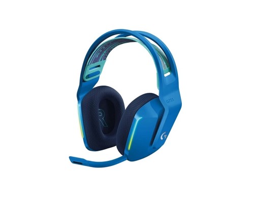 Беспроводные наушники Logitech G733 lightspeed Wireless RGB Gaming Headset, Blue