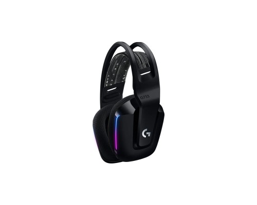 Беспроводные наушники Logitech G733 lightspeed Wireless RGB Gaming Headset, Black
