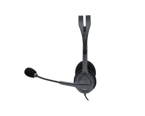 Наушники Logitech H111 Corded Stereo Headset, Black