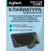 Беспроводная клавиатура и мышь Logitech POP ICON COMBO, Graphite