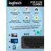 Беспроводная клавиатура и мышь Logitech POP ICON COMBO, Graphite