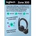 Беспроводные наушники Logitech Headset Zone 300, Midnight Black