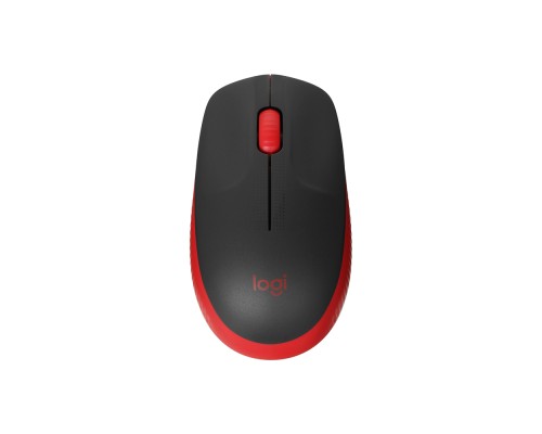 Беспроводная мышь Logitech M190 Wireless Mouse, Red