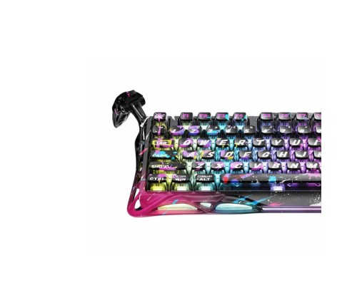 Игровая магнитная клавиатура GravaStar Mercury V75 Pro, Neon Graffiti