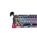 Игровая магнитная клавиатура GravaStar Mercury V75 Pro, Neon Graffiti