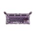 Проводная игровая магнитная клавиатура GravaStar Mercury V75 Pro, Iron Purple