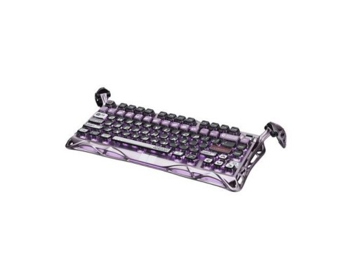 Проводная игровая магнитная клавиатура GravaStar Mercury V75 Pro, Iron Purple