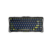 Беспроводная игровая клавиатура GravaStar Mercury K1 Lite, Transparent Black