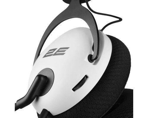 Наушники 2E GAMING HG310 V2, mini-jack, 1.5м, Белый