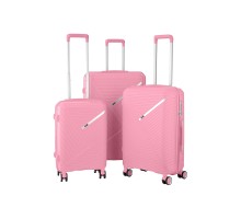 Набор чемоданов 2E PP TROLLEY LUGGAGE SET 3IN1 SIGMA, PINK Large